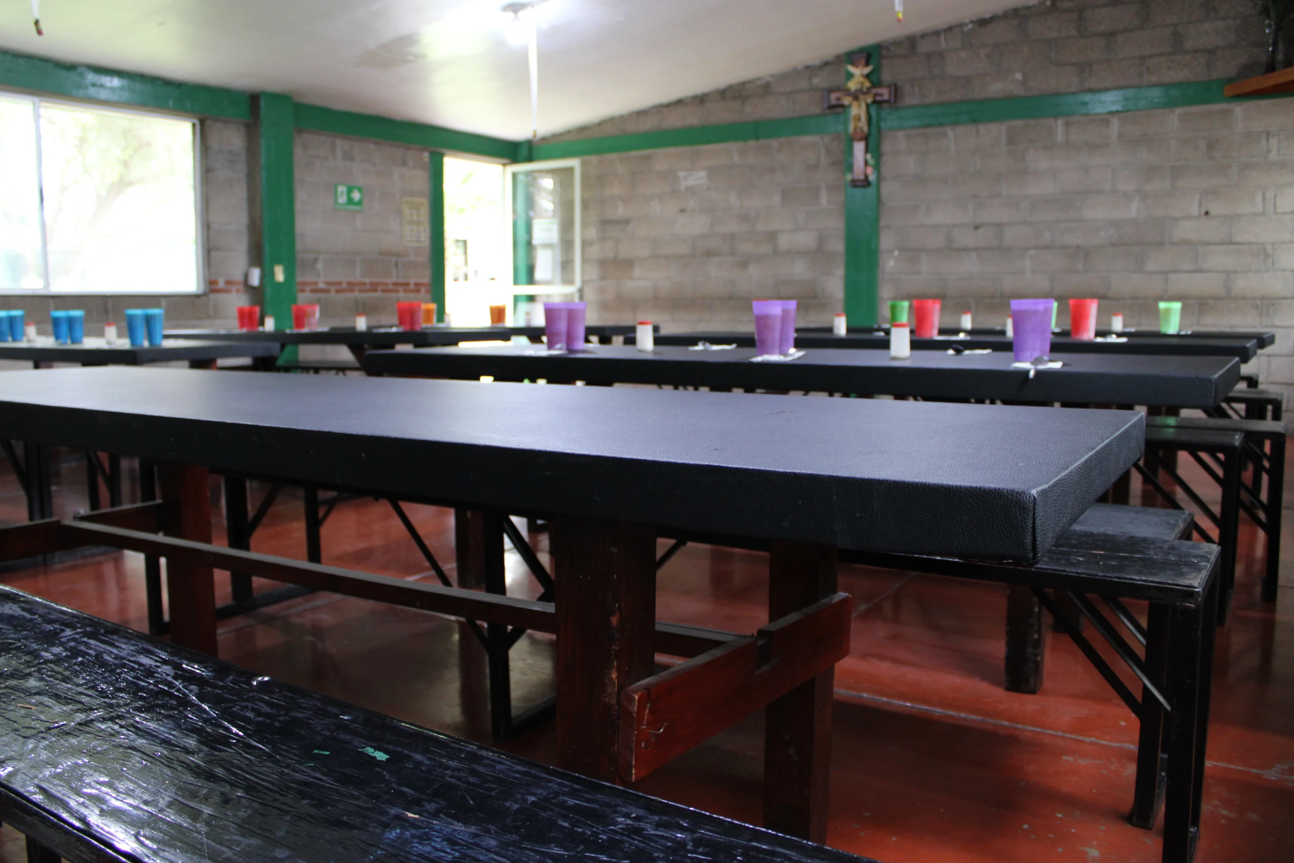 Mesas Preparadas - Nutrición en el Centro de Rehabilitación